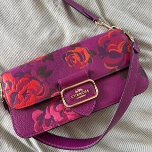 Coach Purple Floral Women's Bag